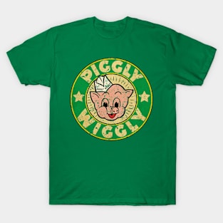 VINTAGE GREEN PIGGLY WIGGLY T-Shirt